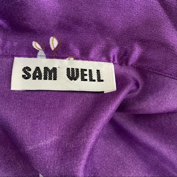 Sam Well Peacock & Glowers Kimono Style Robe - Picture 9 of 11